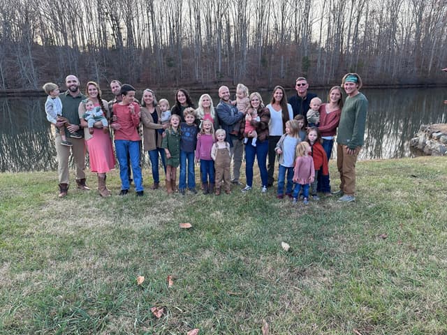 Emily Greer & Kyle Spencer extended family