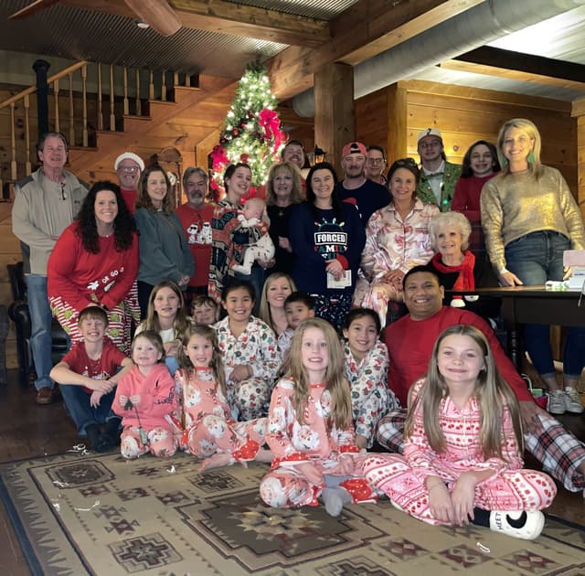 Amy & Jason extended family