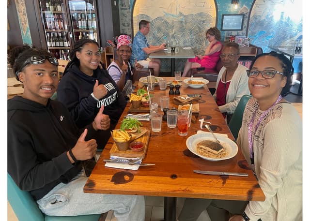 Jahmi & Christopher extended family