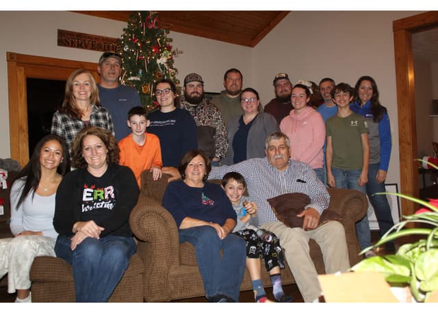 Courtney & Casey extended family