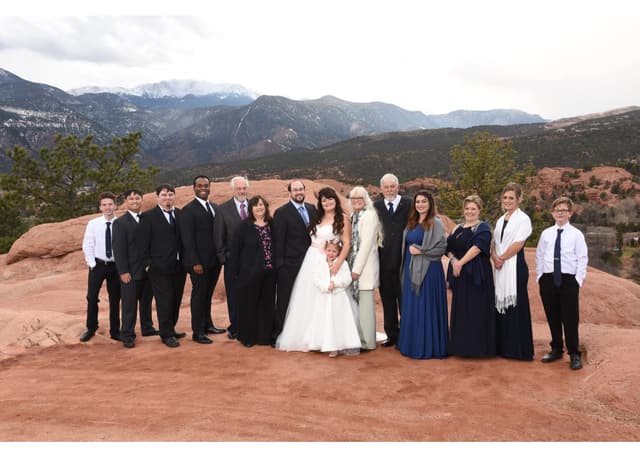 Kristina & Chris extended family