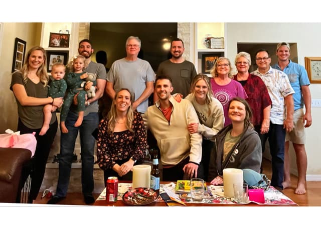 Erica & Devon extended family