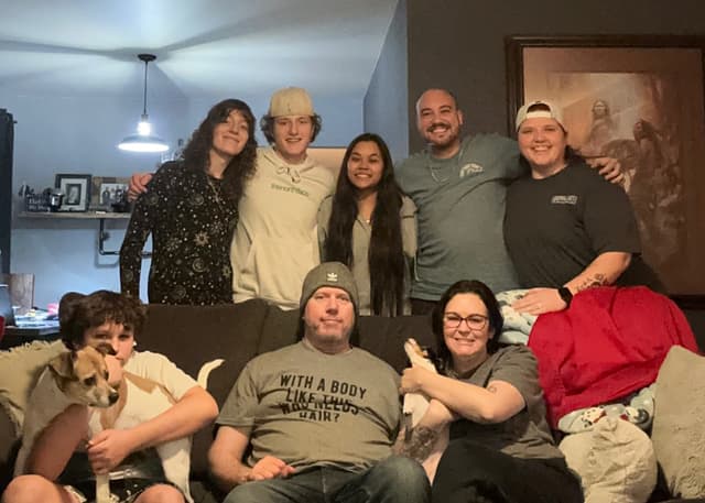 Sadie & Emmet extended family