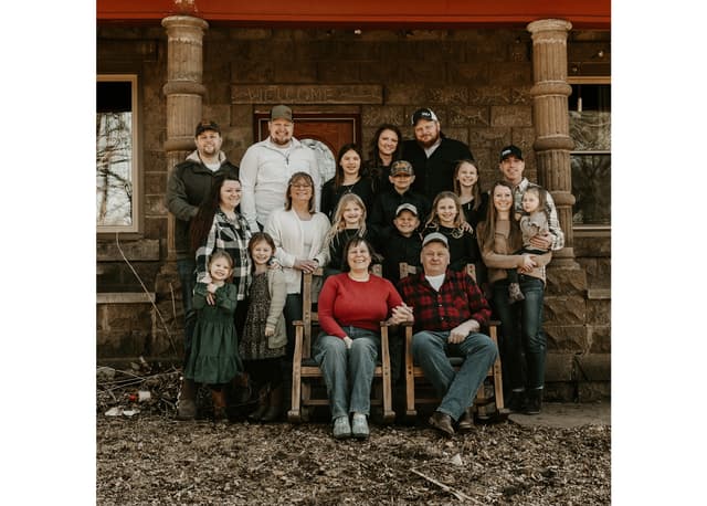 Mary & Craig extended family