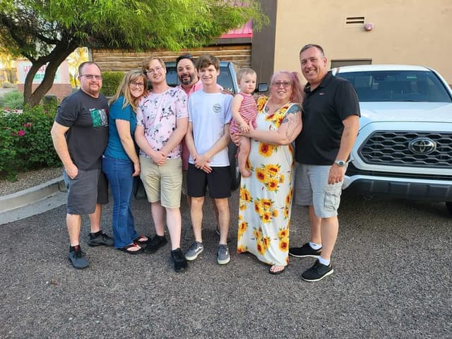 Kristy extended family