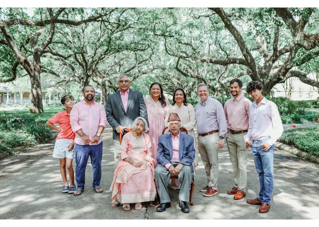 Afshan & Najeeb extended family