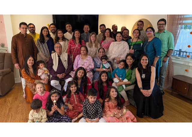 Saurabh & Nazia extended family