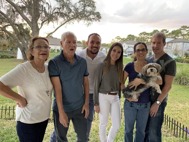 Andrea & Jeff extended family