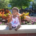 Adopted child Mia Anne