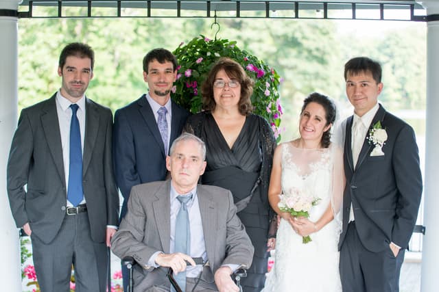 Emily & Simon extended family