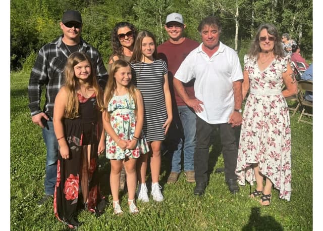 Mikelle & Jeremy extended family