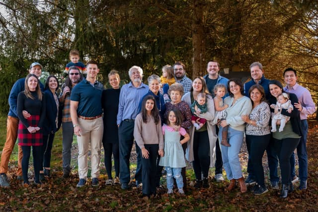 Olivia & Alec extended family