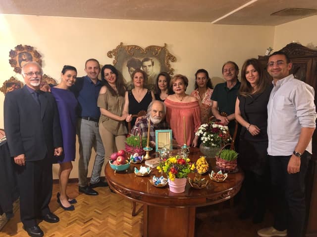 Houman & Rana extended family