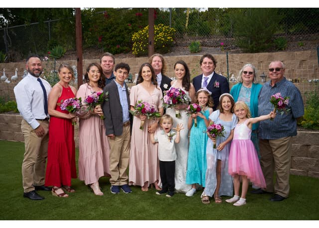 Jenna & Tim extended family
