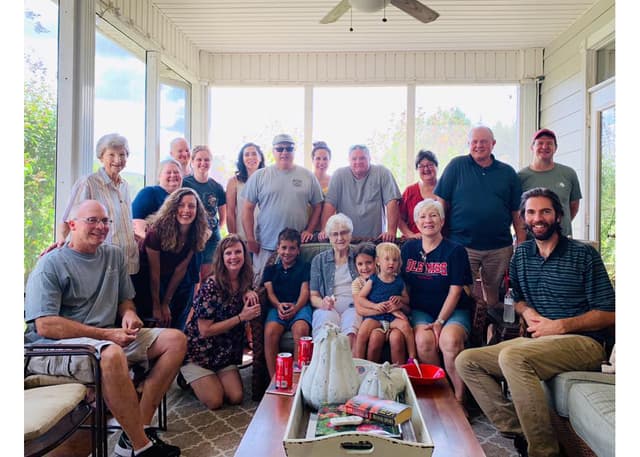 Candice & James extended family