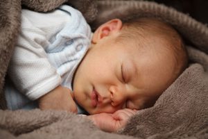 Sleeping Baby Boy - Adoption Myths