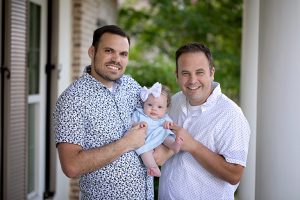 Adoptive parents to a new baby girl
